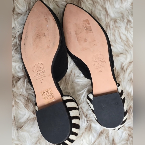 Dee Keller Patent Italian Black Leather Women's Shoes Size 6.5 🌴 - Picture 4 of 7